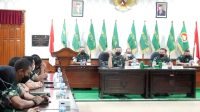 Korem 071/Wijayakusuma Terima Tim Wasrik Post Audit Itdam IV/Diponegoro