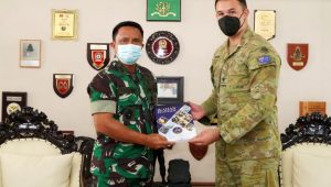 Gubernur Akademi Militer Kedatangan Tentara Australia