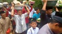 Barisan Tumpeng-Ingkung Tandai Pembukaan Relokasi Dusun Diwak
