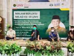 Malam Refleksi Milad Ke-41: UMY Teguhkan Fungsi Pendidikan, Dakwah, dan Pengaderan
