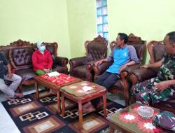 Babinsa Koramil Pakis Komsos Dengan Warga, Imbau Disiplin Protokol Kesehatan