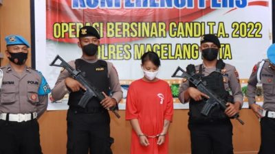 Lakukan Transaksi Narkotika, Perempuan Asal Kaliangkrik Ini Terancam Hukuman Penjara