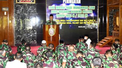 Peringati Isra’Mi’raj, Akmil Hadirkan Dosen UIN Walisongo Semarang