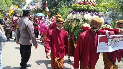 Rayakan Ulang Tahun Emas, Desa Kartikajaya Kendal Gelar Acara Tradisi