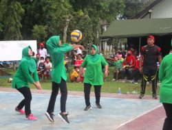 Persit KCK Cabang LIII Yonarmed 3/105 Gelar Pekan Olahraga