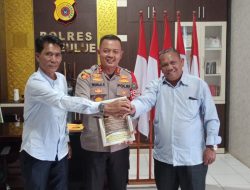 PJID-Nusatara DPD Kabupaten Simeulue Berikan Penghargaan Kepada Kapolres Simeulue