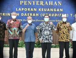 Bupati Soppeng Serahkan LKPD Tahun Anggaran 2021