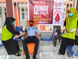 Peduli Kemanusiaan, Rutan Sinjai Aksi Donor Darah dalam Rangka Hari Bakti Pemasyarakatan