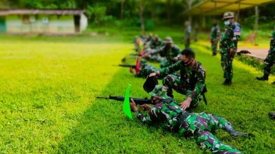Jaga Kemampuan Prajurit, Kodim 0705/Magelang Gelar Latihan Menembak