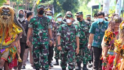 Dandim 0734/Kota Yogyakarta Resmikan Kampung Pancasila di Kalurahan Bener