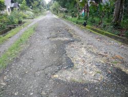 Kondisi Jalan Senteral Perikanan Desa Sambay Rusak Parah: Butuh Perhatian Pemda Daerah