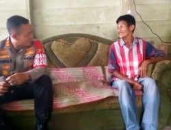 Andrianto Warga Desa Sambay Ucapkan Terimakasih Kepada Kapolres Simeulue Yang Akan Pindah Tugas