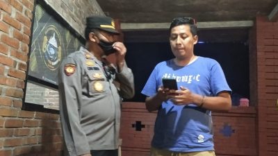 Polsek Tempuran Pantau Langsung Pemandian Air Hangat Ngasinan