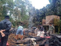 Rumah Warga Aska Ludes Terbakar, Dua Korban, Pemda Sinjai Sudah Kirim Bantuan