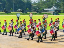 Akademi TNI dan Akademi Kepolisian Gelar Latihan Drumband Bersama