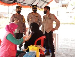 Tingkatkan Herd Immunity, Polres Sinjai Bersama Pemkab Kembali Menggelar Vaksinasi Massal