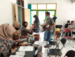 Gandeng PCNU, Polres Magelang Kota Gelar Vaksinasi Booster