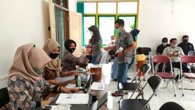 Gandeng PCNU, Polres Magelang Kota Gelar Vaksinasi Booster