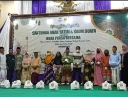 Gelar Bukber, UPZ BAZNAS Jatim IAIN Madura Santuni Anak Yatim dan Kaum Dhuafa