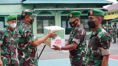 Jelang Idul Fitri 1443 H, Danrem 072/Pamungkas Berbagi Kebahagiaan