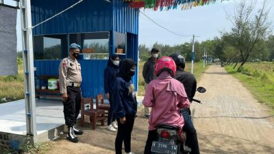 Polsek Rowosari Imbau Prokes Kepada Pengunjung Obyek Wisata