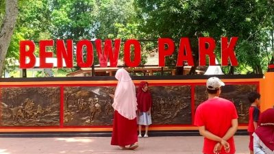 Libur Lebaran, Benowo Park Pemalang Dipadati Pengunjung