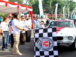 Sambut Peringatan Hari Jadi Kota Magelang dan Bhayangkara, Digelar Rally Mobil Kuno