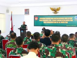Kodim 0734/Kota Yogyakarta Ikuti Bintal dari Tim Bintaldam IV/Diponegoro
