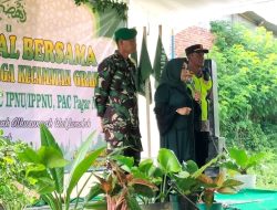 Bersama Pejabat Forkopimcam, Kapolsek Grabag Hadiri Halal Bihalal MWC NU