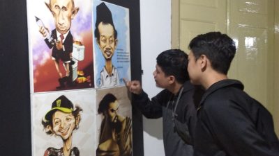 Sambut Hari Bhayangkara Ke-76, Warga Kota Magelang Disuguhi Pameran Drawing