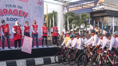 Tour de Sragen 100 K, Keliling Tempat Wisata Sambil Gowes