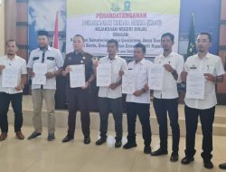Enam Kades di Sinjai Bersama Kejaksaan MoU Penanganan Masalah Hukum