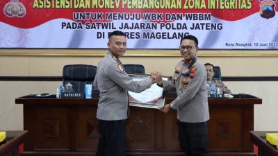 Polres Magelang Berkomitmen Raih Predikat WBBM