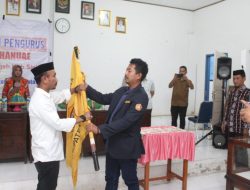 Syahrul Resmi Dilantik Sebagai Ketua Karang Taruna Desa Saotanre Periode 2022-2027