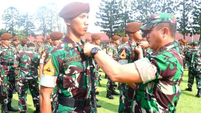 Penyematan Brevet Widya Yudha dan Hulubalang Taruna Akademi Militer