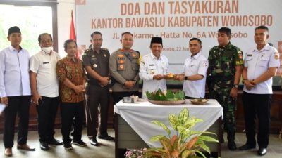 Bawaslu Wonosobo Tempati Kantor Baru, Prestasi Harus Lebih Meningkat