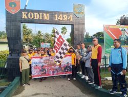 Bentuk Sinergitas, Polres Sinjai dan Kodim Gelar Jalan Sehat Sambut Hari Bhayangkara ke-76