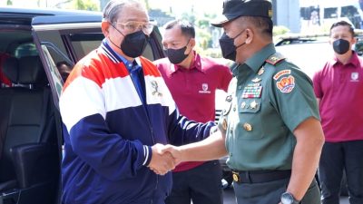 Mantan Presiden Ke-6 RI Kunjungi Akademi Militer
