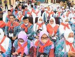 Diantar Langsung Pemda, JCH Sinjai Masuk di Asrama Haji Sudiang