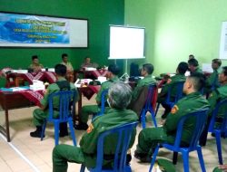 Danramil 03/Bandongan Hadiri Pelatihan Satlinmas