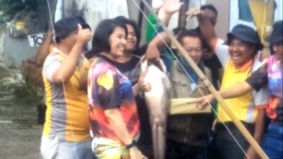 Ratusan Peserta Ikuti Mancing Gembira Polres Magelang Kota