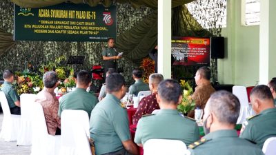 Satuan Peralatan Akmil di Usia Ke-76 Mampu Bersikap, Berfikir dan Bertindak Positif