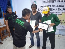 Seleksi Atlet Liga Domino Indonesia PORDI Sinjai Berakhir, Ini Pemenangnya