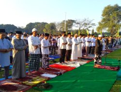 Takbir Bergema di Lapangan Rindam IV/Diponegoro Magelang