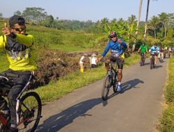 Jalin Silaturahmi Dengan Purnawirawan TNI Melalui Gowes Bareng