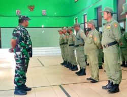 Jelang Idul Adha, Kelurahan Kemirirejo Gelar Apel Kesiapsiagaan Linmas