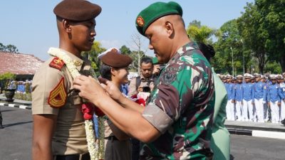 Tradisi Pelepasan Taruna/Taruni Akademi Militer Tingkat IV TP 2021/2022 Capaja 2022