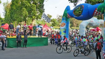 Asyik, Masyarakat Dapat Ikut Funbike dan Jalan Sehat Keliling Kesatrian Akmil