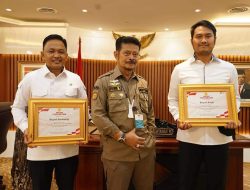 Bukti Bukan Janji Dibidang Peternakan, Menteri Pertanian RI Ganjar Penghargaan Bupati ASA