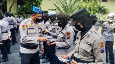 Sipropam Polres Magelang Lakukan Gaktibplin Anggota Polwan